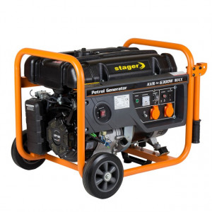Generator curent benzina + kit transport Stager GG 7300W - Img 2