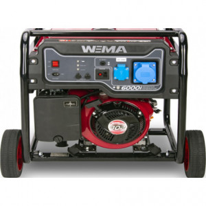Generator de curent monofazat Weima WM 6000 iE putere max 5,5 kVA