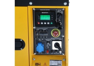Generator insonorizat Stager YDE8600TA-TA3 V2, 7.5kVA, DualPower 230-400V, diesel, 3000rpm, pornire electrica - Img 2