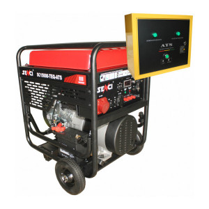 Generator SC15000TE-ATS, Putere max. 13 kW, 400V, AVR, motor benzina - Img 2