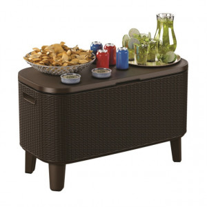 Mini bar gradina ratan maro Keter Bevy Cool Bar - Img 4