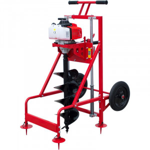 Motoburghiu de pamant Rotakt MTBG680/884 + burghiu 250mm - Img 2