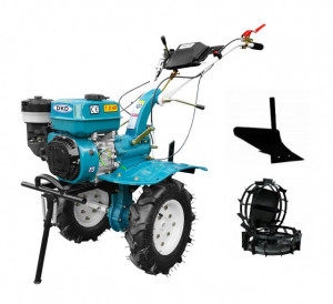 Motosapa DKD HS 1000B new 7 CP , pachet cu plug simplu si roti metalice