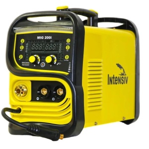 Pachet complet sudura MIG/MAG: MIG 200i Intensiv, 230 V, 200 A, Butelie corgon 8l (plina), rola otel 5kg - 0.8mm