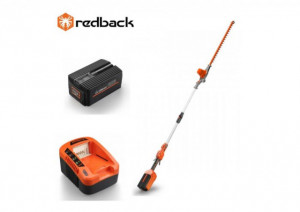 Redback Pachet E920D+EP60+EC50 Trimmer de gard viu extensibil 40V, 2400mm, 520mm, acumulator 40V/6Ah, incarcator 40V/5A - Img 2
