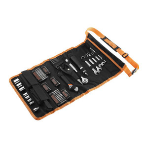 Set 76 accesorii insurubare Black+Decker + unelte de mana - A7063