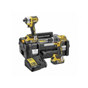 Set DCD991 si DCF887 DeWalt cu 2 acumulatori 5Ah TSTAK II - DCK268P2T - Img 2