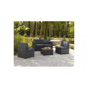 Set mobilier gradina Curver Modus grafit - Img 3