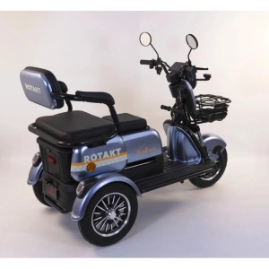 Triciclu electric Rotakt Safari Motor 1000W 25 km/h Autonomie 62 km Baterie plumb-acid 60V 20Ah Greutate maximă 187 kg, Fără permis - Img 2