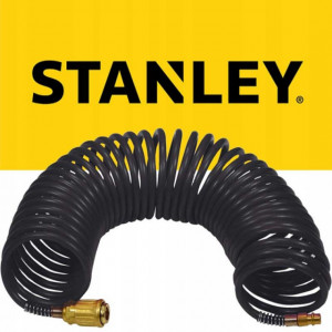 Furtun Spiralat 5 m Stanley 166005XSTN Aer Comprimat Ø6x8 mm - Img 2