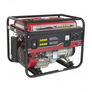 Generator Weima WM 5500, 4 timpi, 25 L, monofazat