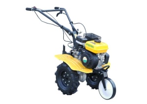 ProGARDEN Campo 703 motocultor 7CP, 2+1 trepte, roti 4.00-8, 2+1 freze, benzina, curele, transmisie aluminiu