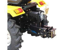 ProGARDEN Campo T12 Minitractor G2.1 4x4, 12CP, diesel, hidraulica fata-spate, roti 6.00-12 - Img 2