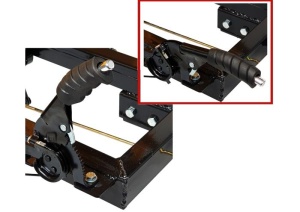 Remorca ProGARDEN Campo RM500CT 500kg minitractor, 1 osie, prindere cupla, roti profil rutier 5.00-12, RIM 3.00B - Img 4