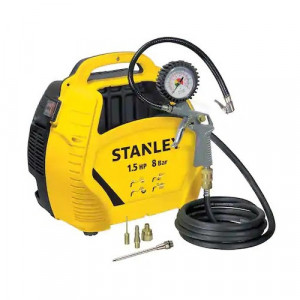 Compresor cu piston fara ulei Air Kit Stanley 1.5HP - STN595