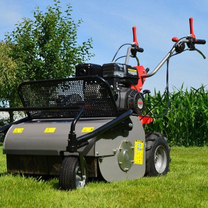 HECHT 5812 Aerator de gazon cu motor pe benzina, 7.7 CP, latime de lucru 60 cm - Img 2