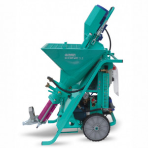 Masina de tencuit Koine 3.1, debit max. material 17 l/min., motor 230V, 3.4 kW - Img 2