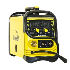 Pachet complet sudura MIG/MAG: MIG 160s Intensiv, 230 V, 160 A, Butelie corgon 8l (plina), rola otel 5kg - 0.8mm
