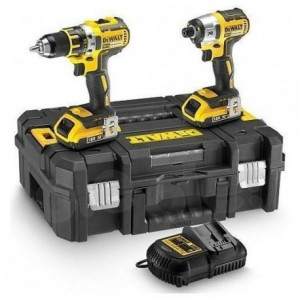 Set DCD991 si DCF887 DeWalt cu 2 acumulatori 5Ah TSTAK II - DCK268P2T - Img 4