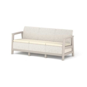 Set mobilier de terasa, aspect iuta, Keter Scandi - Img 5
