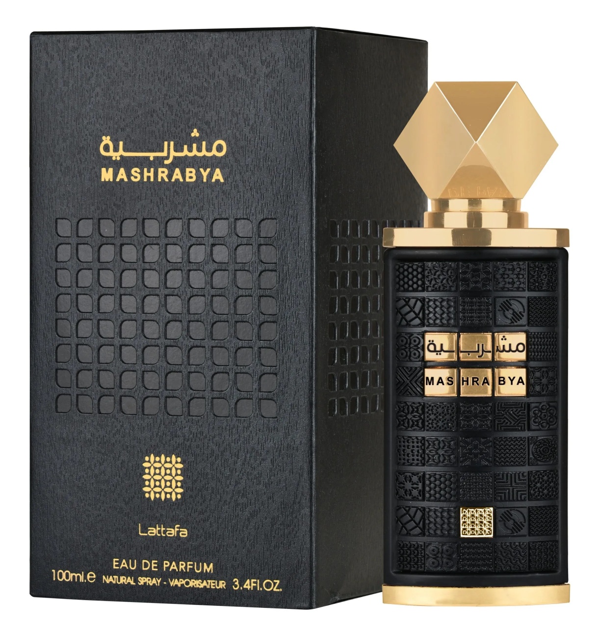 Lattafa Mashrabya 香水 100ml Mashrabya by Lattafa 100 ml – Parfum Arabesc Unisex Intens