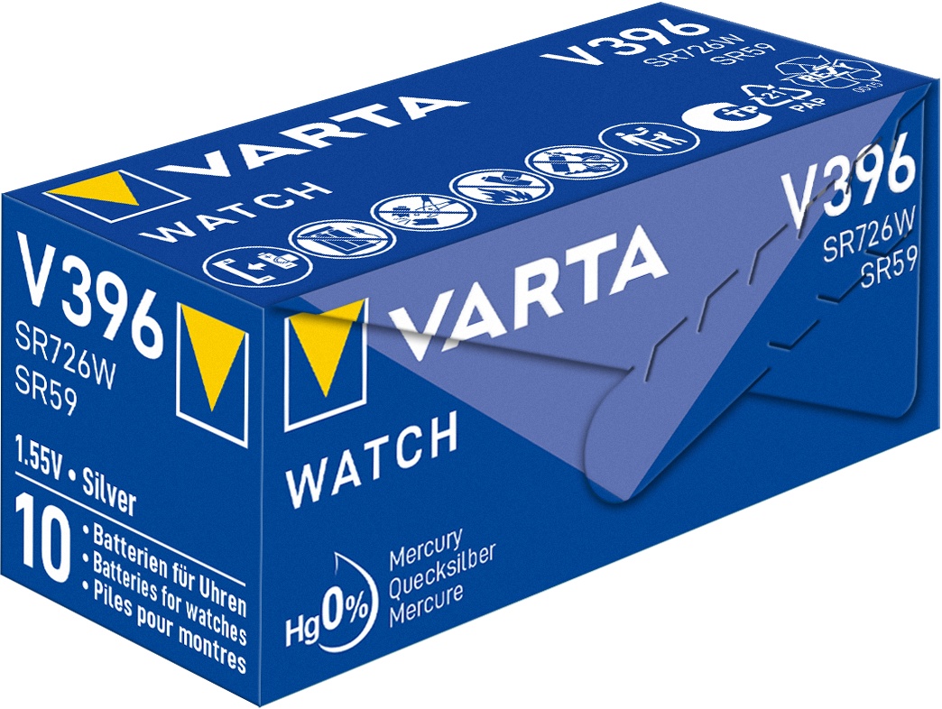 Baterie ceas Varta Silver Oxide V396 SR726W 1bc
