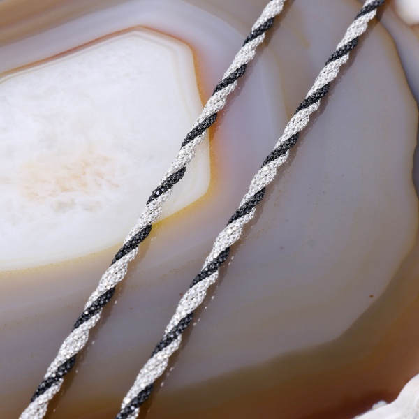 Lant din Argint model Rope, rasucit, sfoara c1546