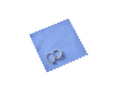 Laveta, Carpa pentru curatat bijuteriile din Argint 90x90 mm