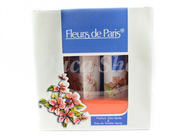 Set Parfum Fleurs De Paris Bleu 30 ml cu Deo 75 ml