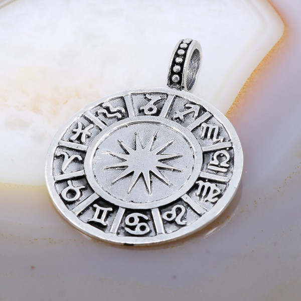 Pandantiv model Zodiac din Argint 925 Antichizat cod 1061