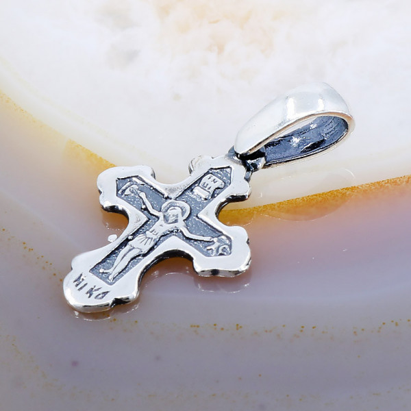 Pandantiv model Cruce din Argint 925 Antichizat c1021