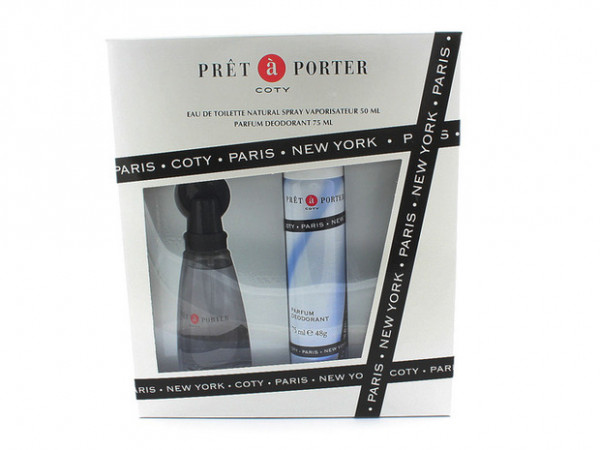 Set Caseta Parfum Pret a Porter, EDT 50 ml si Deo 200 ml