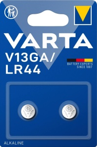 Baterie Varta V13 GA / LR44 / AG13 4276 1.5V alcalina tip buton set 2 buc