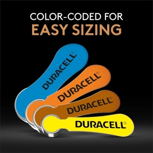 Baterii Duracell nr 10 pentru Aparatele Auditive set 6 bc