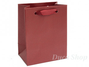 Punga Mica din Hartie Culoare Rosie c137