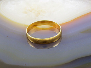 Verigheta Placata cu Aur 18K , model Simplu, Clasic c863