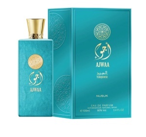 Apa de Parfum Ajwaa Turquoise Nusuk Femei 100ml - Img 2
