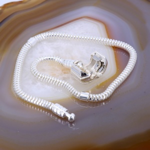 Bratara Baza pentru Pandantive Charm din Argint 925