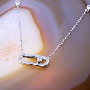 Colier din Argint 925 cu cristal Zirconia mobil c1773