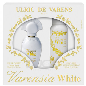 Set Caseta Doua Piese UDV Varensia White 50ml si Deo 125ml