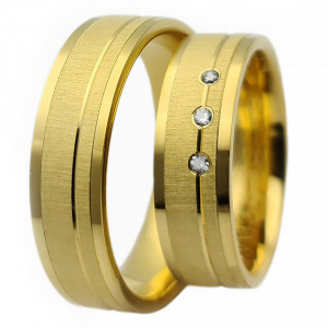 Verigheta din Argint 925 model " Golden Happiness " Placata cu Aur 22K