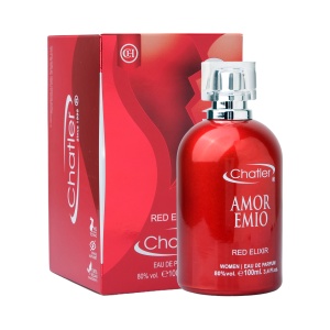 Apa de Parfum Chatler Amoremio Red Elixir 100 ml – Unisex, Dulce-Fructat, Inspirat din Cacharel Amor Amor Elixir Passion - Img 2