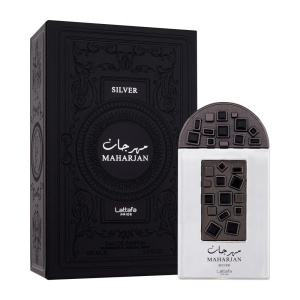Lattafa Maharjan Silver – Apă de Parfum Unisex 100 ml
