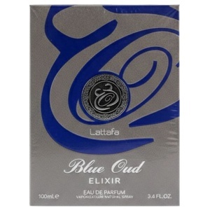 Opulent Blue Oud Elixir Lattafa 100ml – Parfum Bărbați Oriental - Img 2