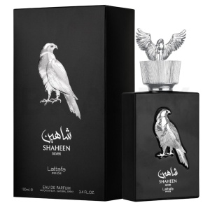 Lattafa Shaheen Silver 100ml – Apă de Parfum Unisex Oriental - Img 2
