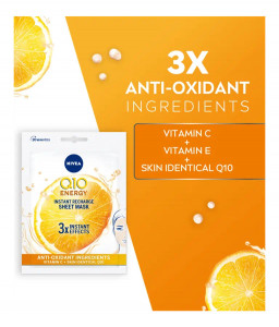 Masca Servetel Q10 cu VITAMINA C
