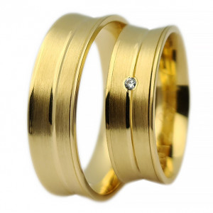 Verigheta din Argint 925 model " Golden Destiny " Placata cu Aur 22K