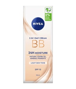 Nivea BB Cream Crema de zi Cream 5 în 1 nuanta deschisa - Img 3