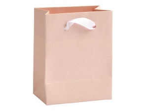 Punga Mica din Hartie - Carton Culoare Roz c24373