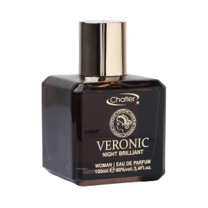 Apa de parfum Chatler – Veronic Night Brilliant Woman 100 ml – Inspirat din V. Bright Crystal Noir - Img 2